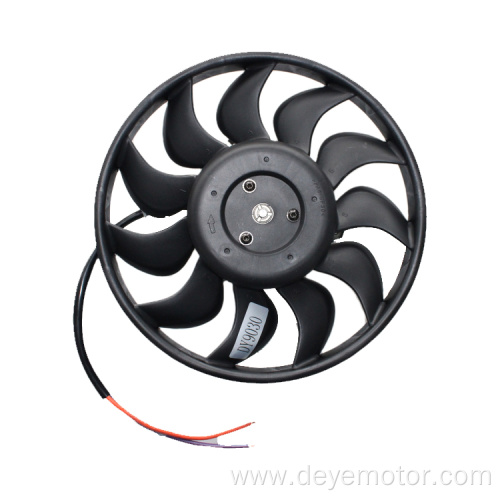 Hot-selling radiator cooling fan motor 12v for A6